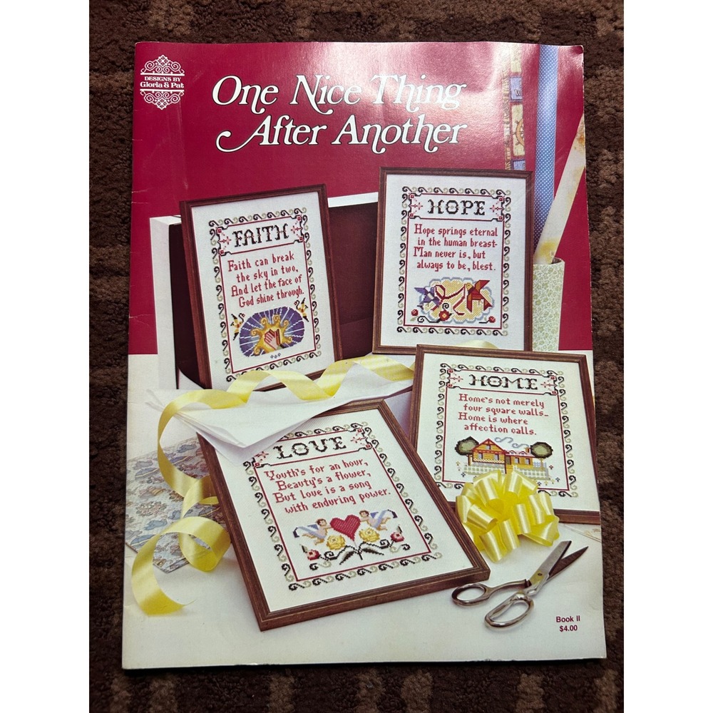 Designs Gloria & Pat One Nice Thing After Another Book II Cross Stitch Pattern
